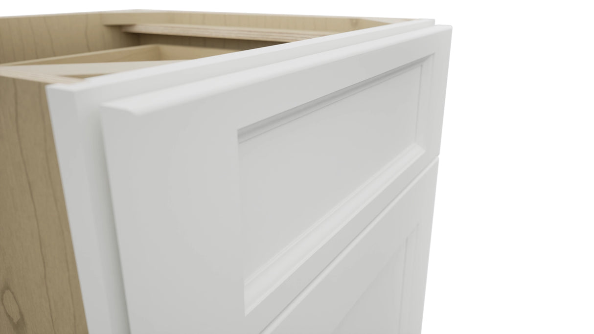 Fabuwood Nexus Frost VB21-34 Vanity Base Standard Cabinet, Detail View