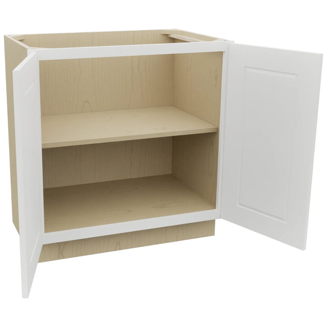 Fabuwood Nexus Frost VB33FD Vanity Base Standard Cabinet, Open View
