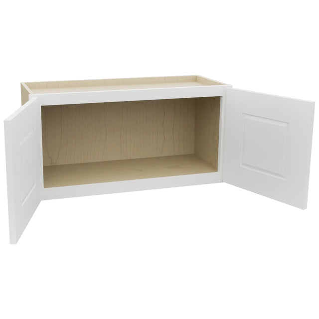Fabuwood Nexus Frost W3015 Wall Standard Cabinet, Open View