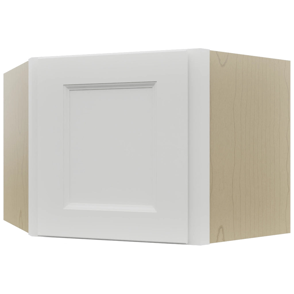 Fabuwood Nexus Frost WDC2418 Wall Corner Diagonal Cabinet, Front View
