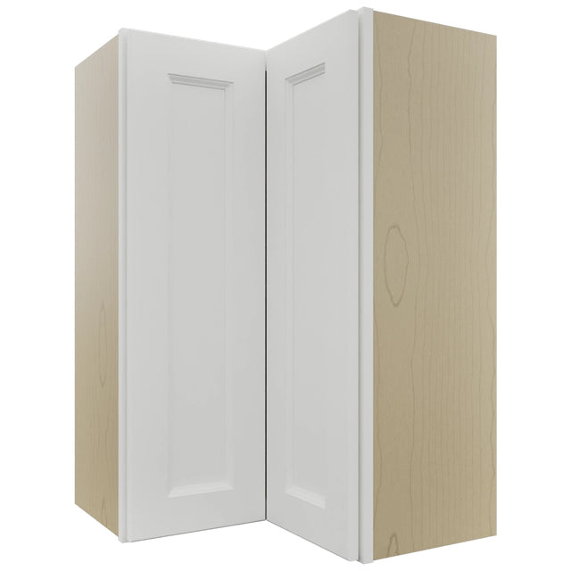 Fabuwood Nexus Frost WPC2436 Wall Corner Pie Cabinet, Front View