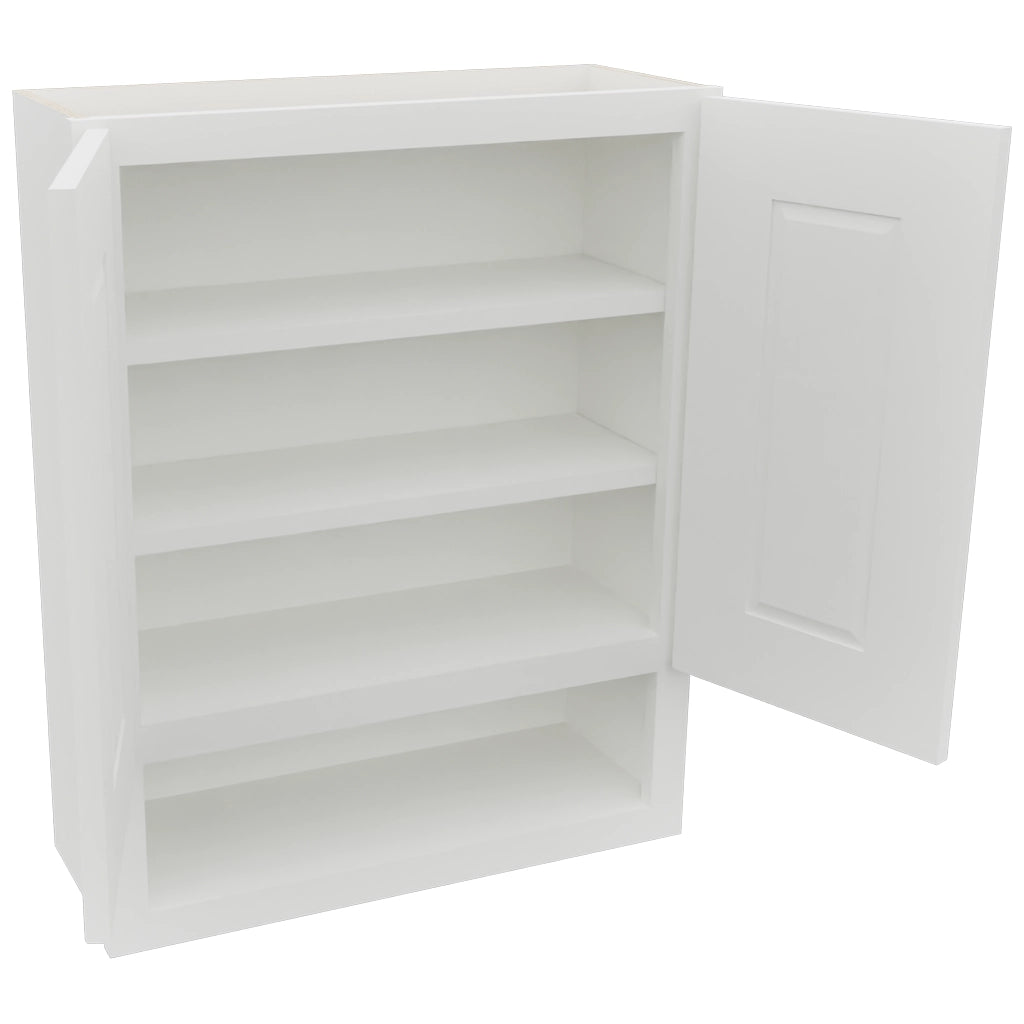 Fabuwood Nexus Frost WVS2430 Vanity Wall Storage, Open View