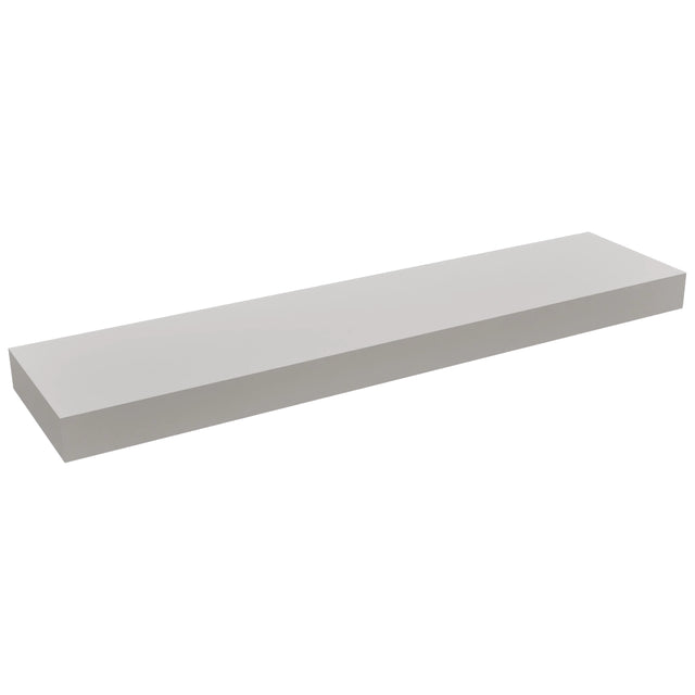 Fabuwood Nickel FLS42 Wall Floating Shelf, Front View
