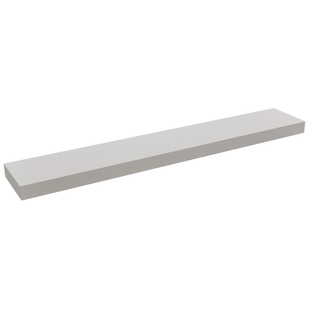 Fabuwood Nickel FLS60 Wall Floating Shelf, Front View