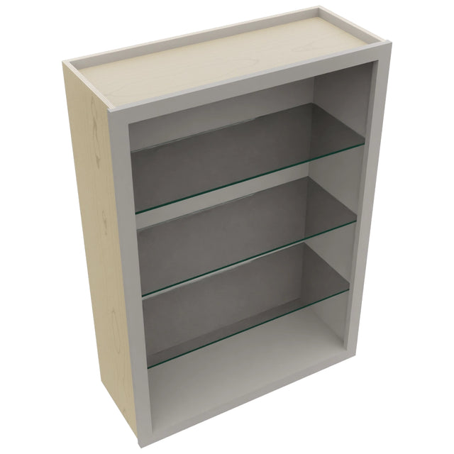Fabuwood Nickel NDW3042 Wall Standard No Door Cabinet, Top View