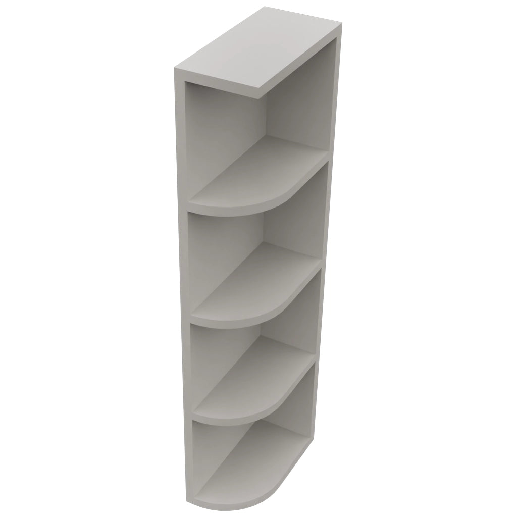 Fabuwood Nickel OER639 Wall Open End Cabinet, Top View