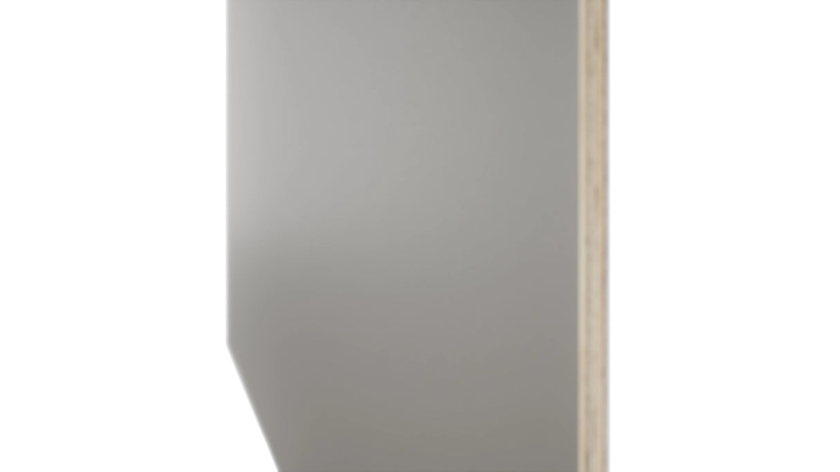 Fabuwood Nickel PAN-1/4 Panel, Detail View