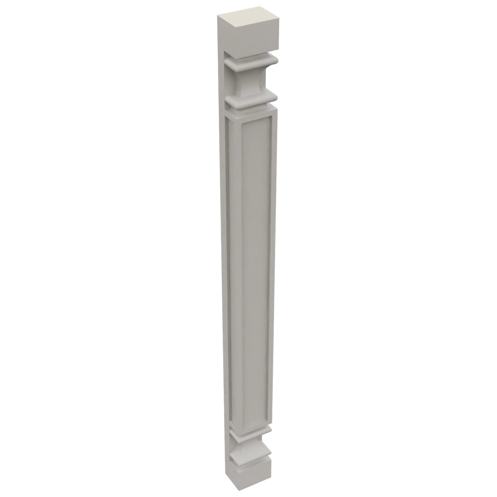 Fabuwood Nickel PP-W39 Wall Pilaster, Top View