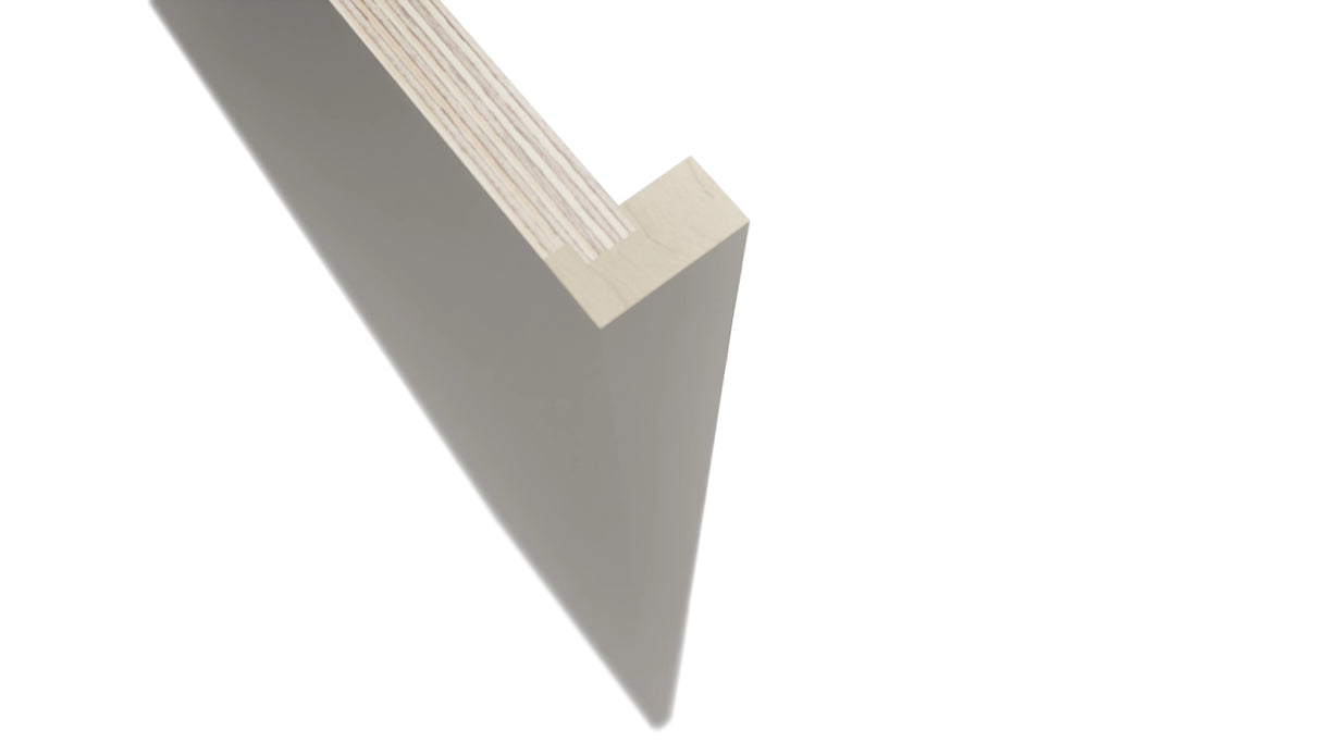 Fabuwood Nickel REP30120 x 1-1/2 Panel, Detail View