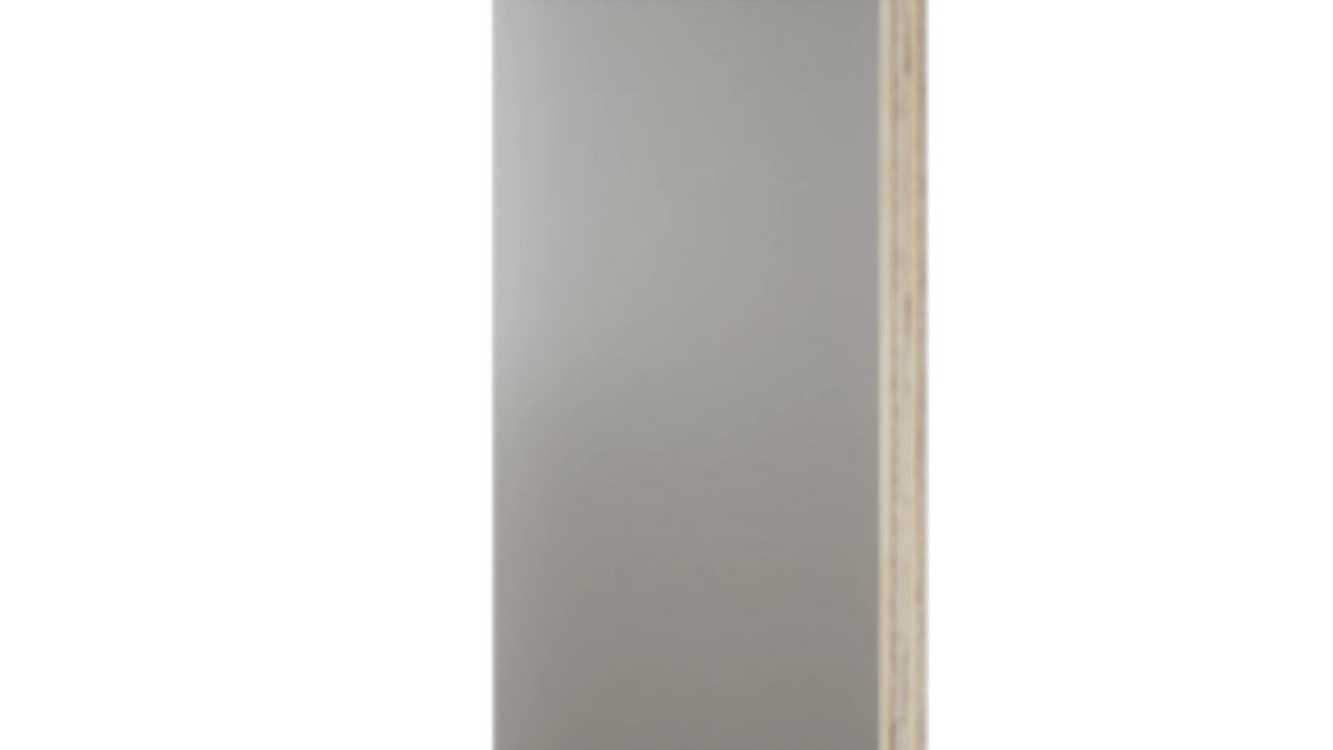 Fabuwood Nickel SK W39 Panel, Detail View