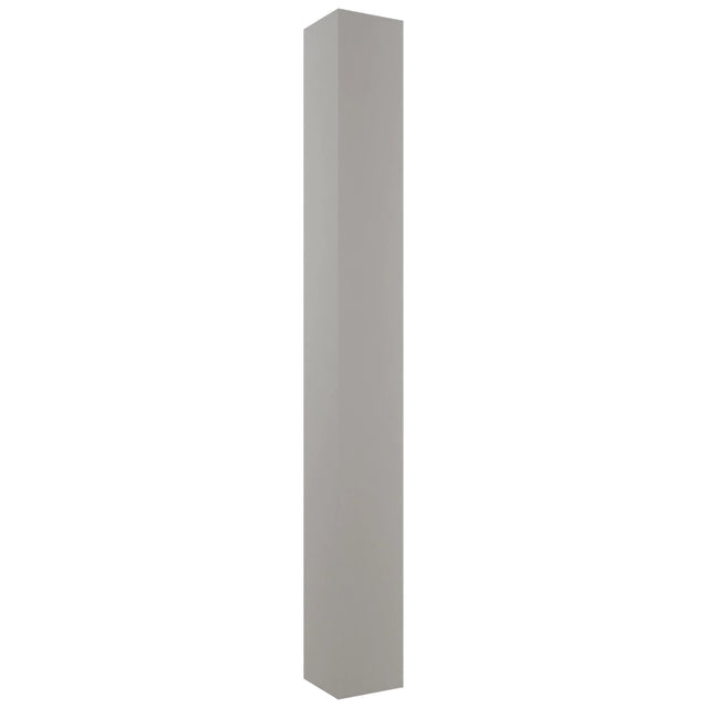Fabuwood Nickel SQP36 Base Post, Front View