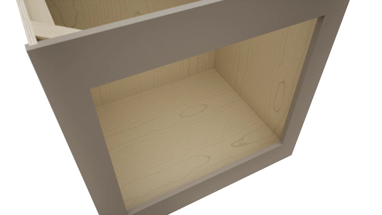 Fabuwood Oyster BOC30 Base Oven Cabinet, Detail View