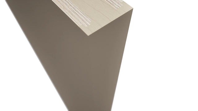 Fabuwood Oyster CLM-96 Panel, Detail View