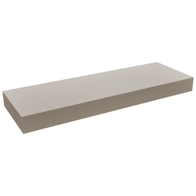 Fabuwood Oyster FLS30 Wall Floating Shelf, Front View