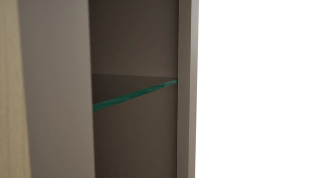 Fabuwood Oyster NDW1230 Wall Standard No Door Cabinet, Detail View