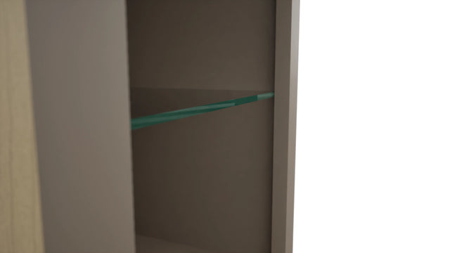 Fabuwood Oyster NDW1542 Wall Standard No Door Cabinet, Detail View