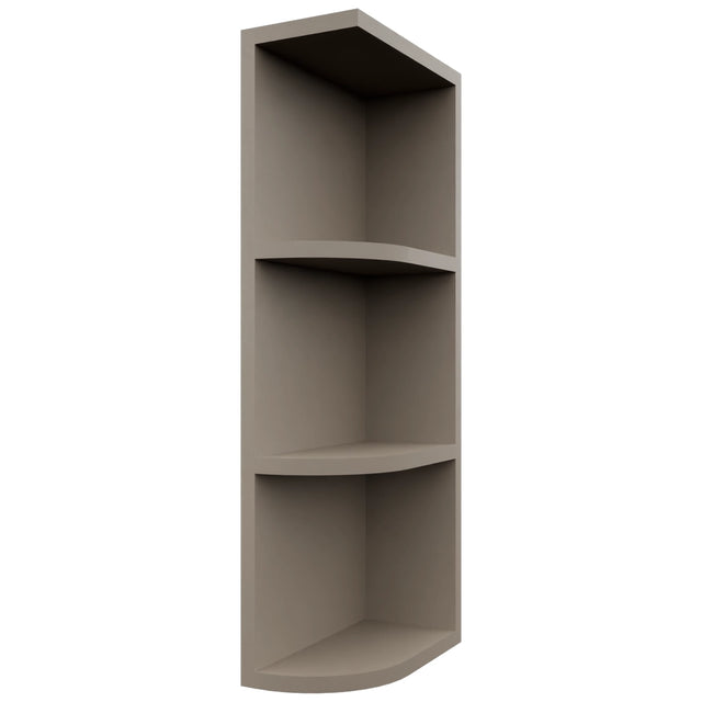 Fabuwood Oyster OER630 Wall Open End Cabinet, Front View