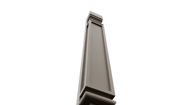Fabuwood Oyster PP-W30 Wall Pilaster, Detail View