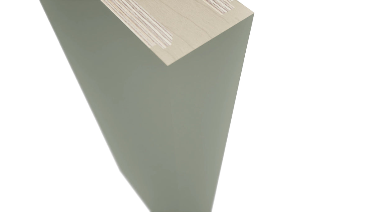 Fabuwood Pistachio Green CLM-3012 Panel, Detail View