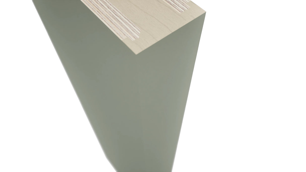 Fabuwood Pistachio Green CLM-3912 Panel, Detail View