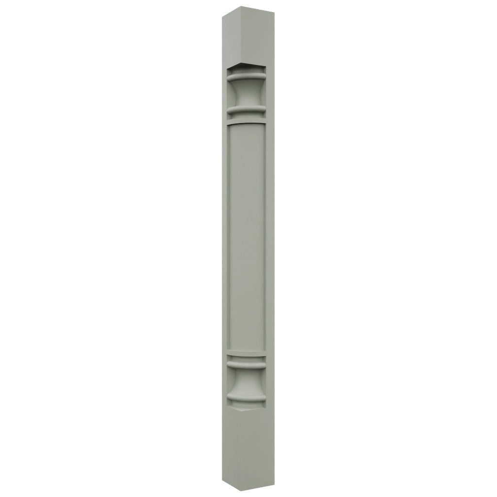 Fabuwood Pistachio Green CP36 Base Post, Front View