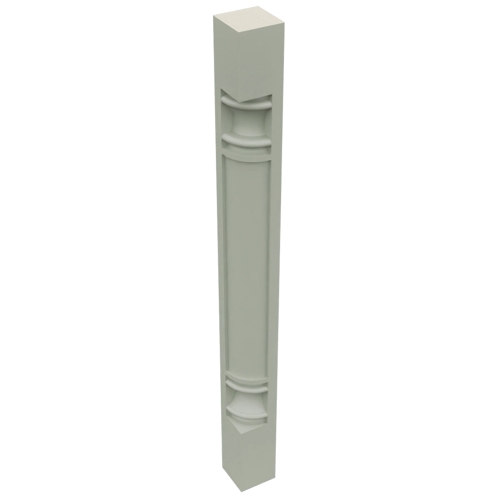 Fabuwood Pistachio Green CP36 Base Post, Top View