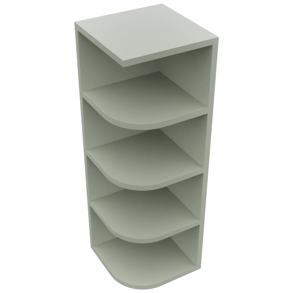 Fabuwood Pistachio Green OE1236 Wall Open End Cabinet, Top View