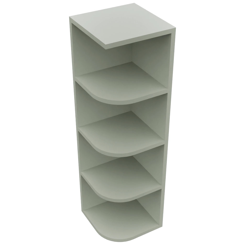 Fabuwood Pistachio Green OE1242 Wall Open End Cabinet, Top View