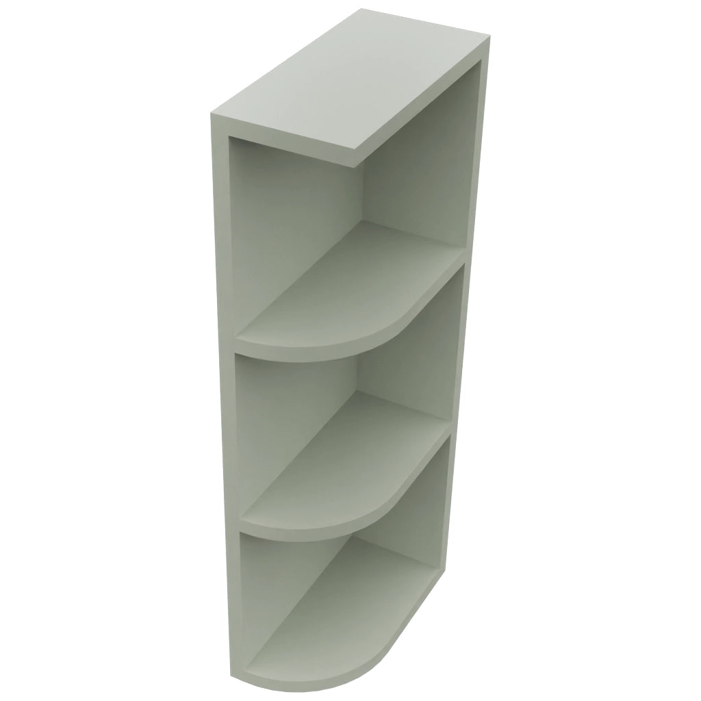 Fabuwood Pistachio Green OER630 Wall Open End Cabinet, Top View