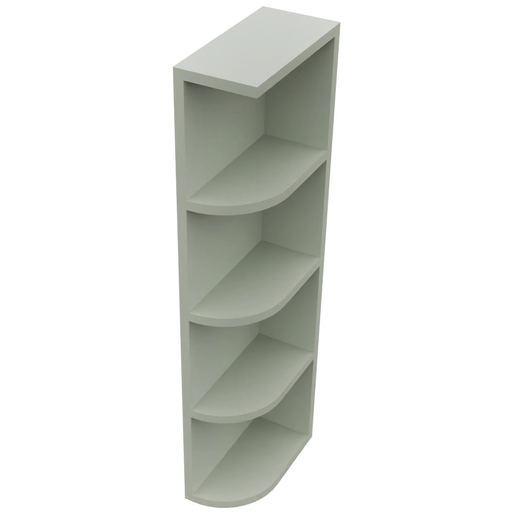Fabuwood Pistachio Green OER639 Wall Open End Cabinet, Top View