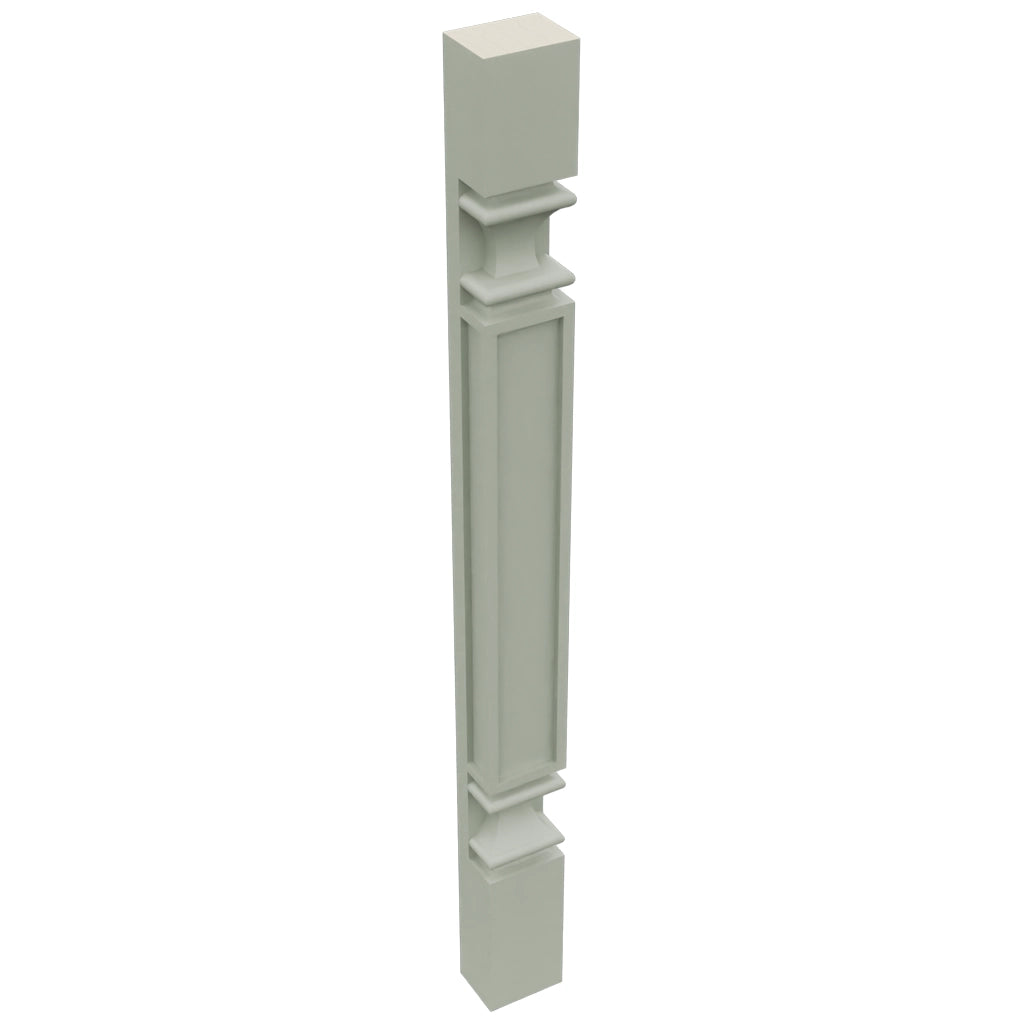Fabuwood Pistachio Green PP-BASE Base Pilaster, Top View