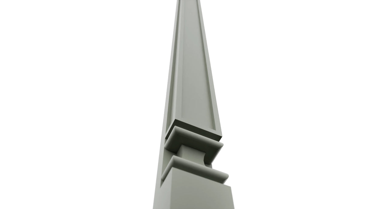 Fabuwood Pistachio Green PP-TP90 Tall Pilaster, Detail View