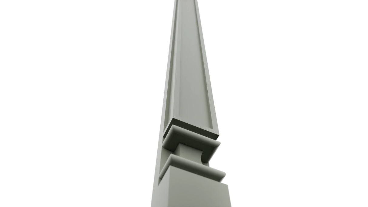 Fabuwood Pistachio Green PP-TP96 Tall Pilaster, Detail View