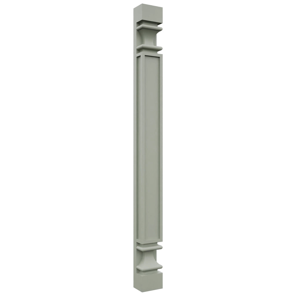 Fabuwood Pistachio Green PP-W36 Wall Pilaster, Front View