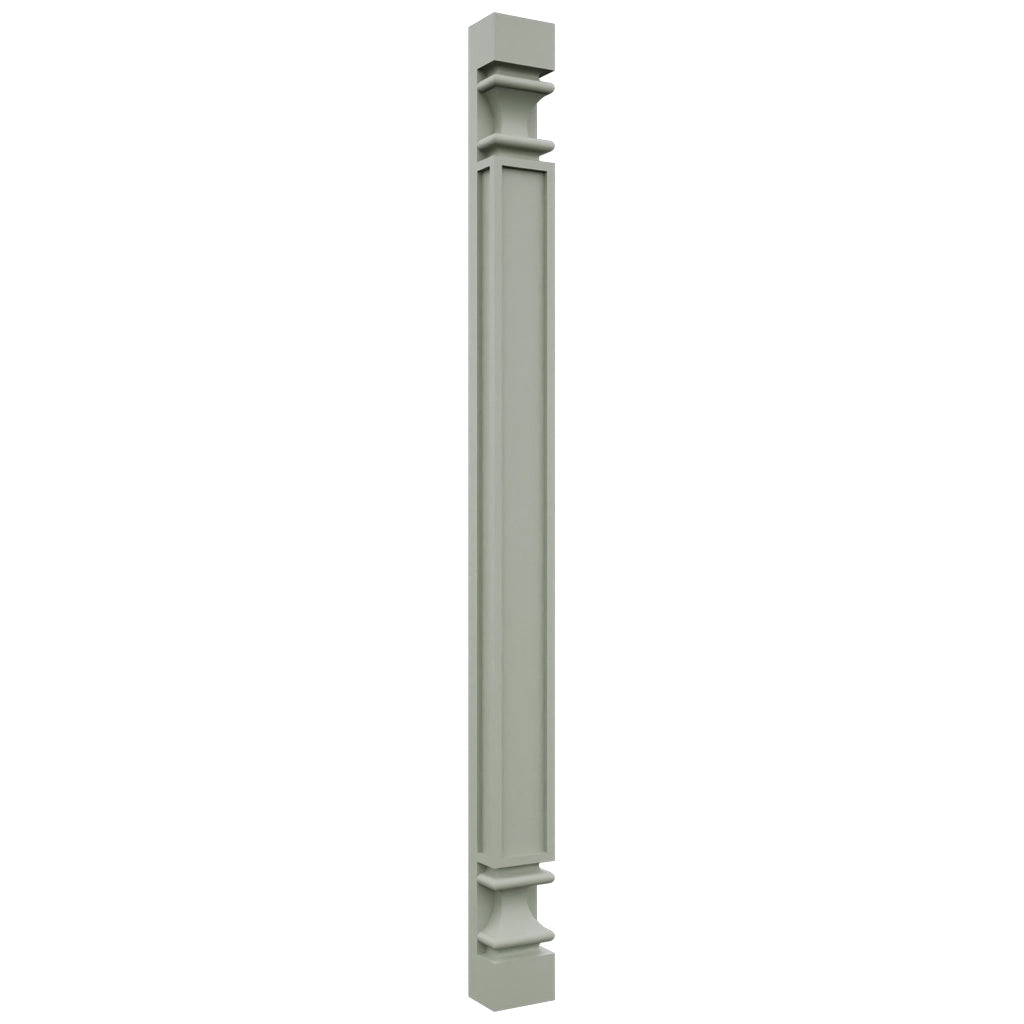 Fabuwood Pistachio Green PP-W42 Wall Pilaster, Front View