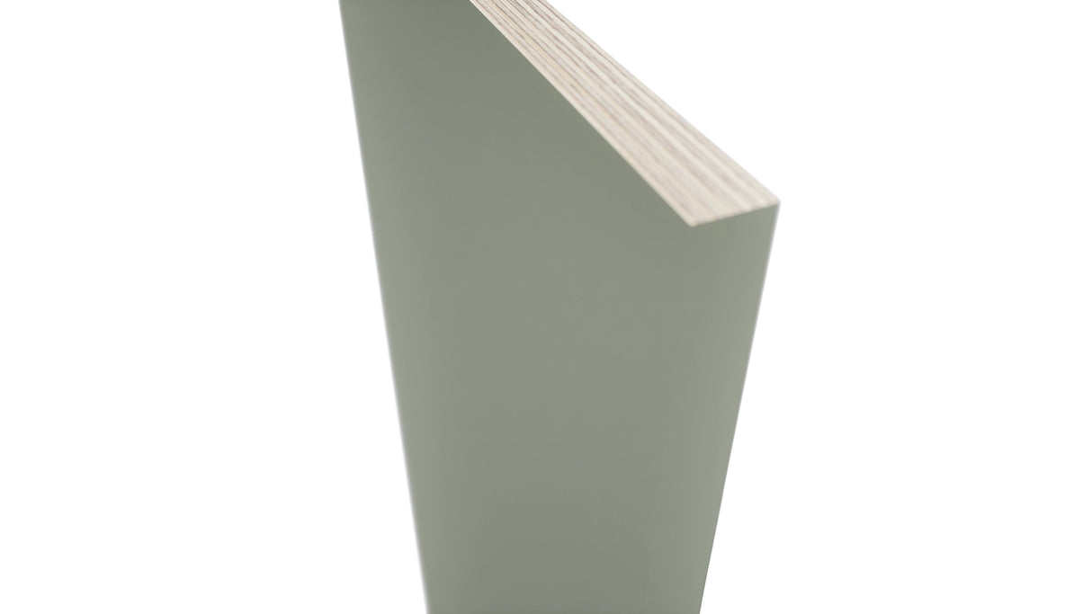 Fabuwood Pistachio Green REP1296 Panel, Detail View