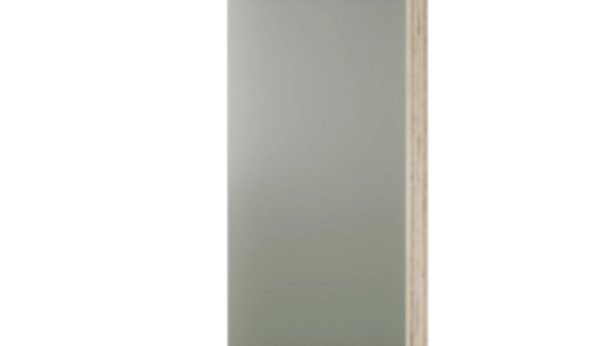 Fabuwood Pistachio Green SK W39 Panel, Detail View