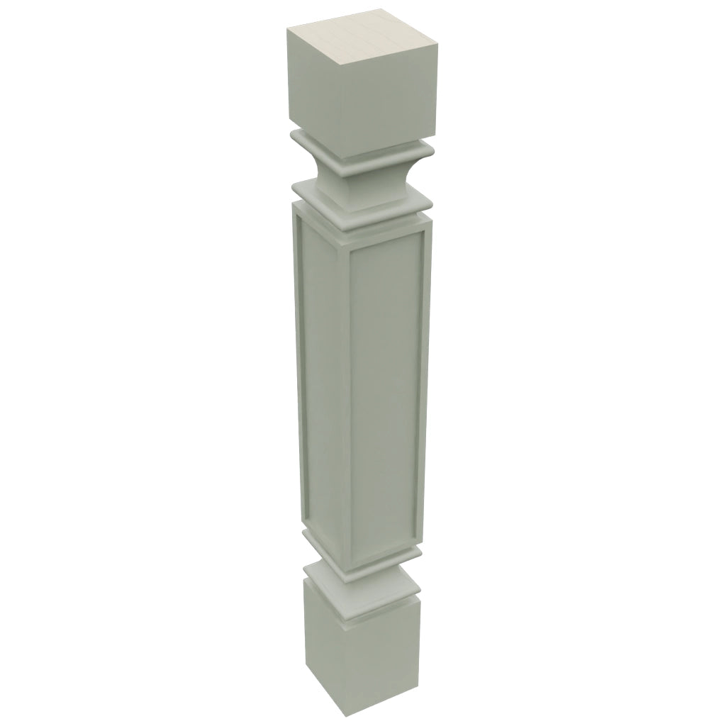 Fabuwood Pistachio Green SP36 Base Post, Top View