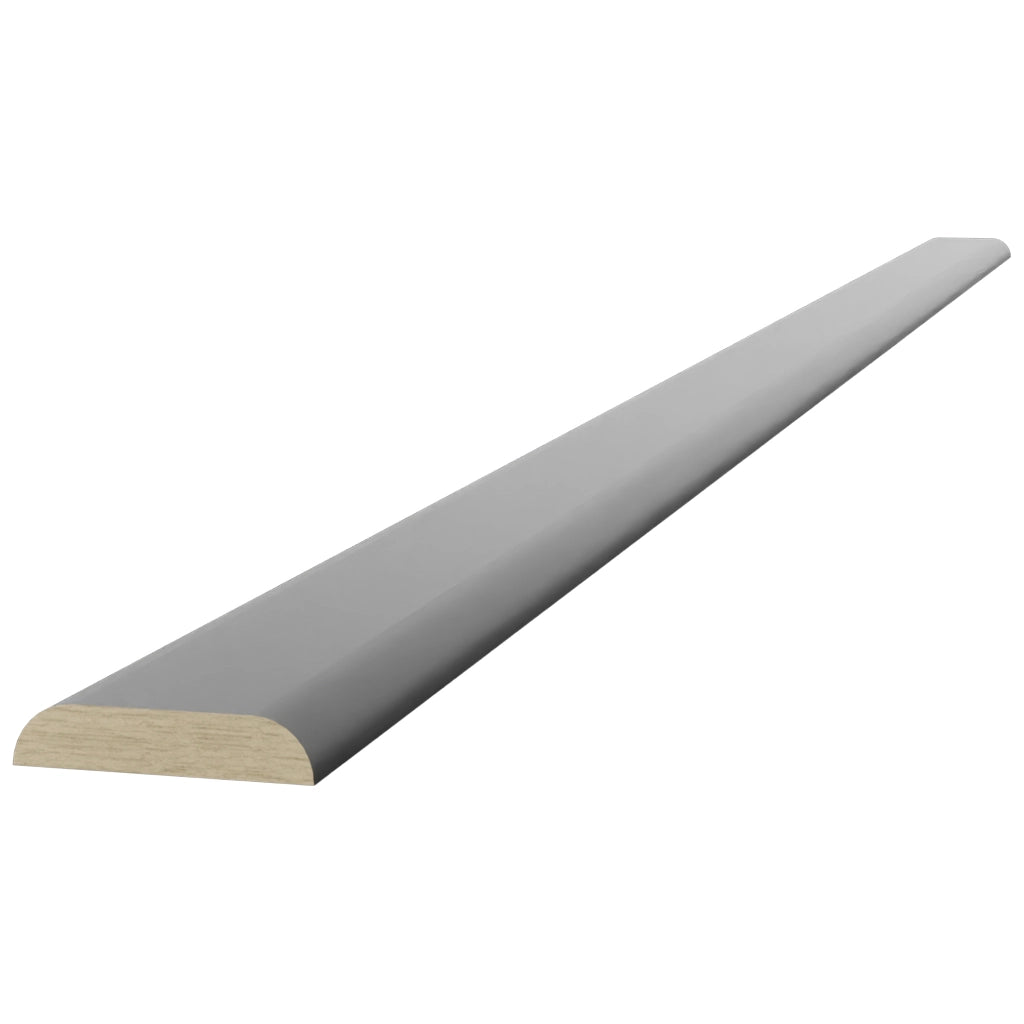 Fabuwood Pitch Black BM1 1/4 Molding, Front View