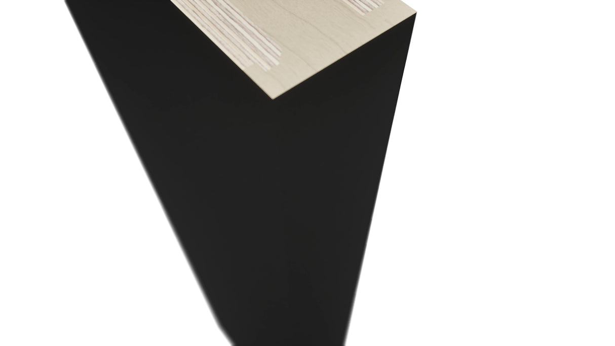 Fabuwood Pitch Black CLM-4212 Panel, Detail View