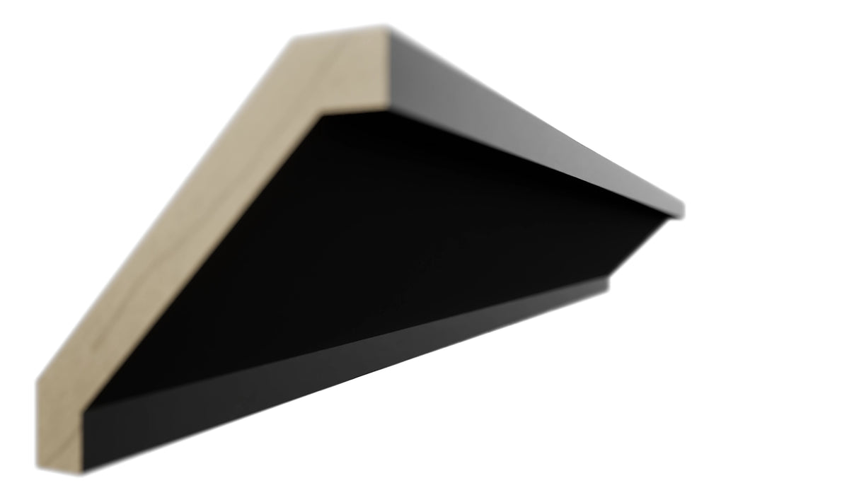 Fabuwood Pitch Black CM-9 Molding, Detail View