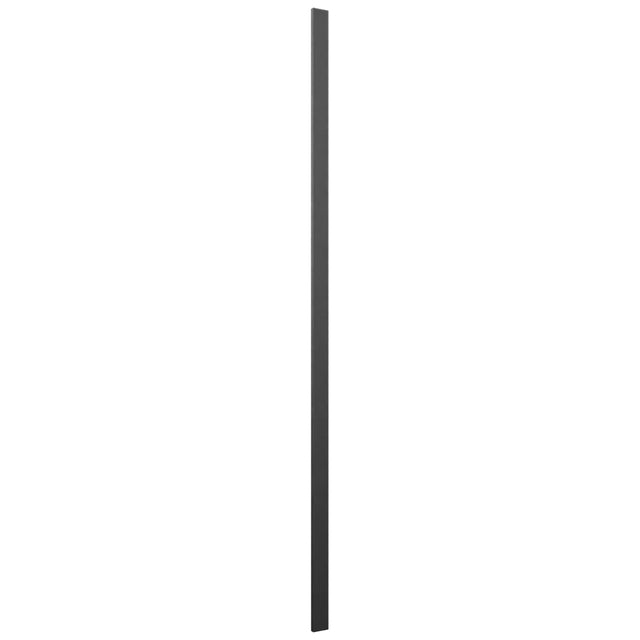 Fabuwood Pitch Black OLF396 Tall Filler Overlay, Front View