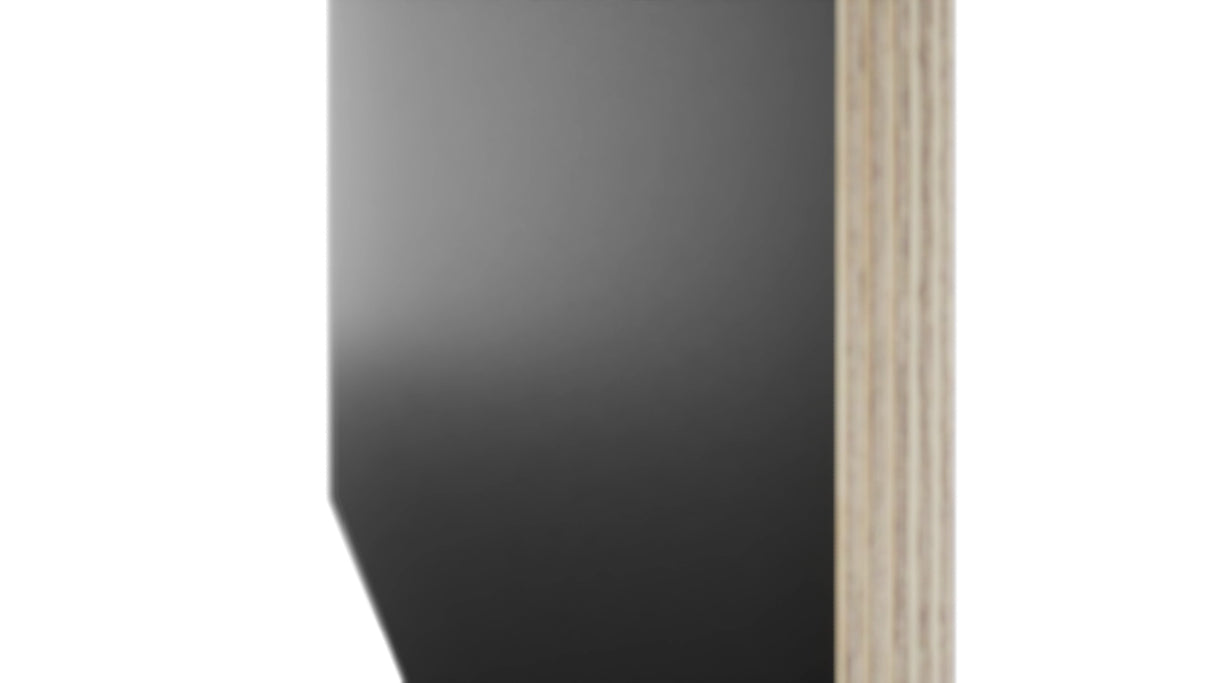 Fabuwood Pitch Black PLY-3/4 Panel, Detail View