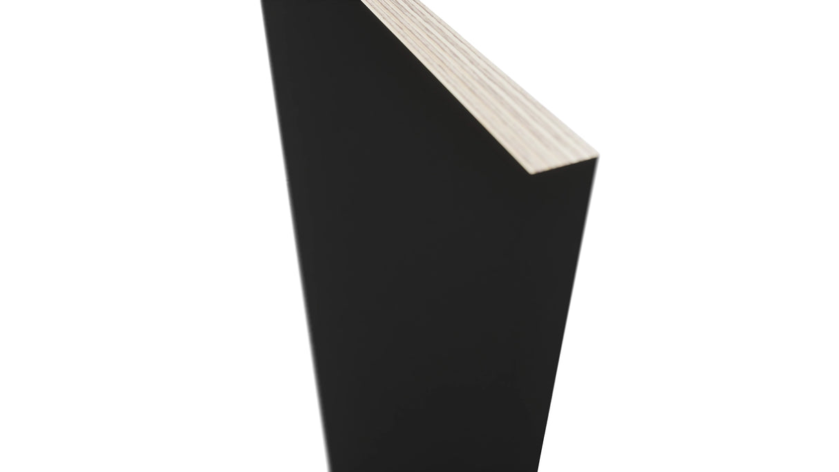 Fabuwood Pitch Black REP1296 Panel, Detail View