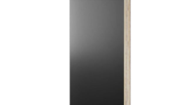 Fabuwood Pitch Black SK W36 Panel, Detail View