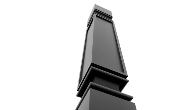 Fabuwood Pitch Black SP36 Base Post, Detail View