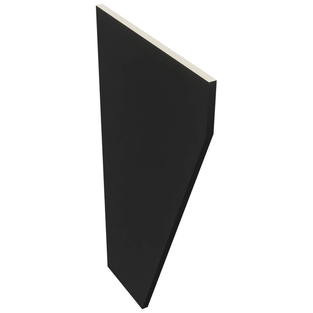 Fabuwood Pitch Black VDL Vanity Desk, Top View