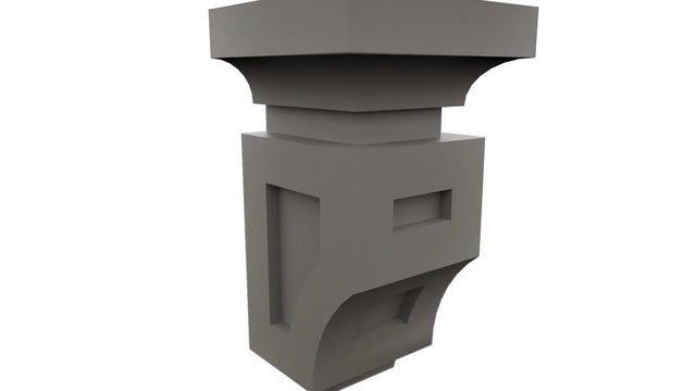 Fabuwood Stone CMS Corbel, Detail View