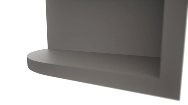 Fabuwood Stone OER636 Wall Open End Cabinet, Detail View