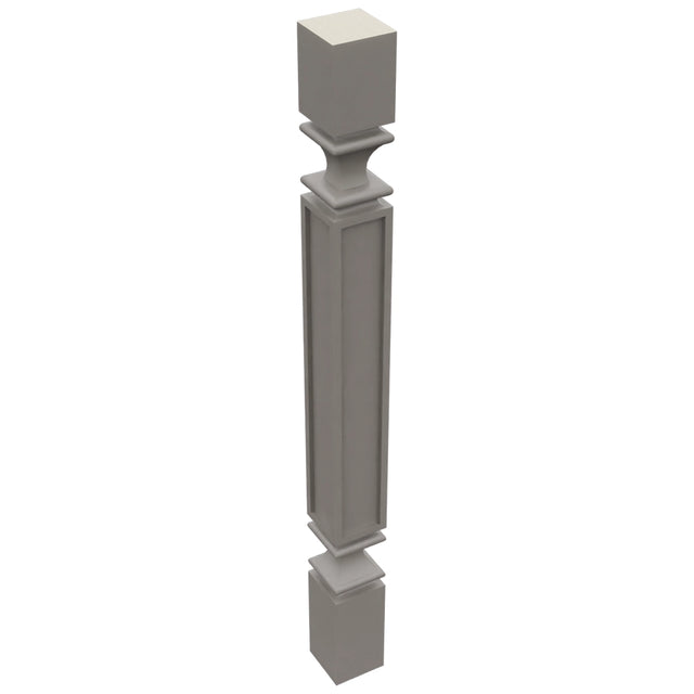 Fabuwood Stone SP3X3 Base Post, Top View